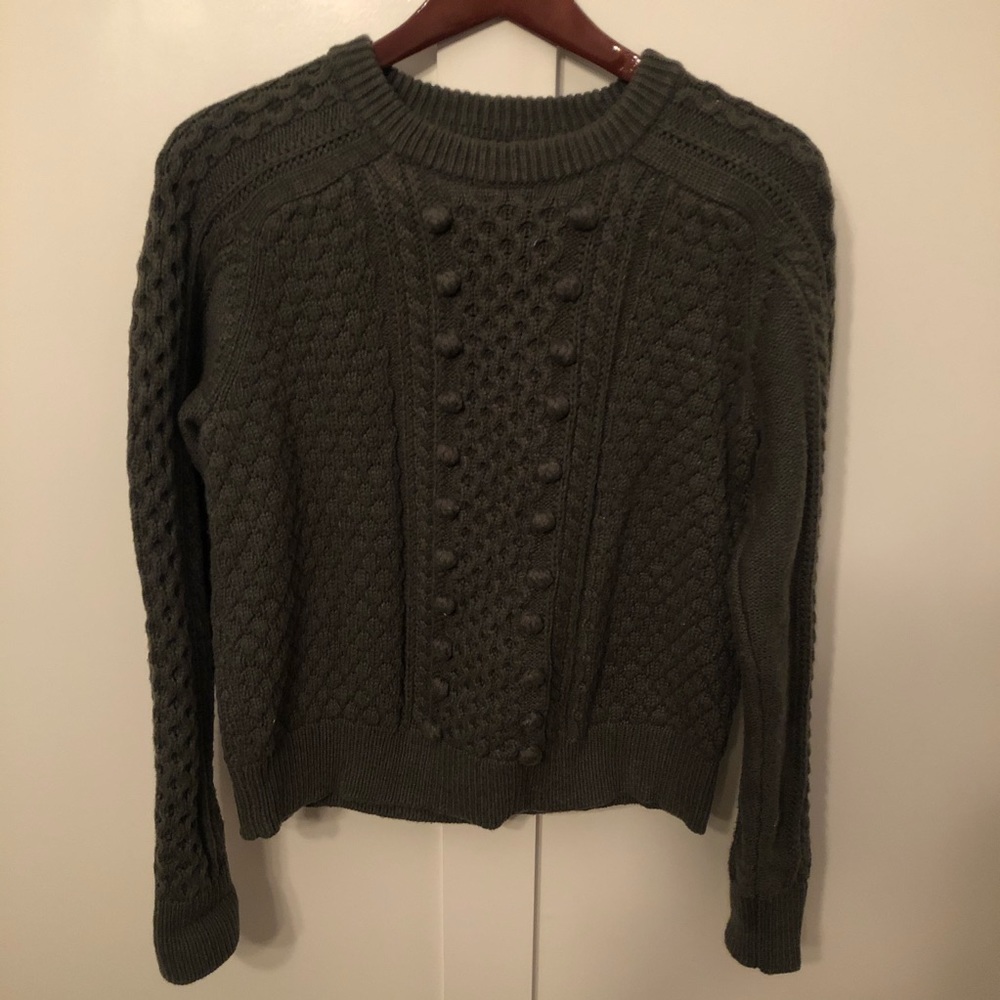 J Crew Knit Wool Blend Sweater